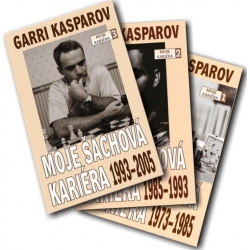 Třídílná autobiografie Garri Kasparova "Moje šachová kariéra"