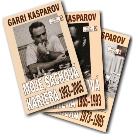 Třídílná autobiografie Garri Kasparova "Moje šachová kariéra"